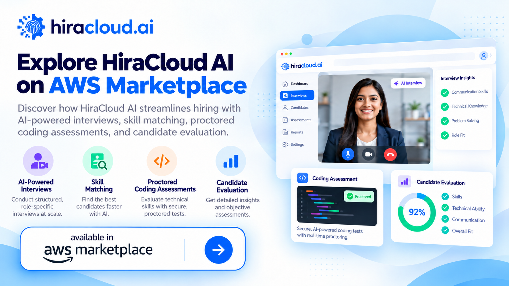 Explore HiraCloud AI on AWS Marketplace