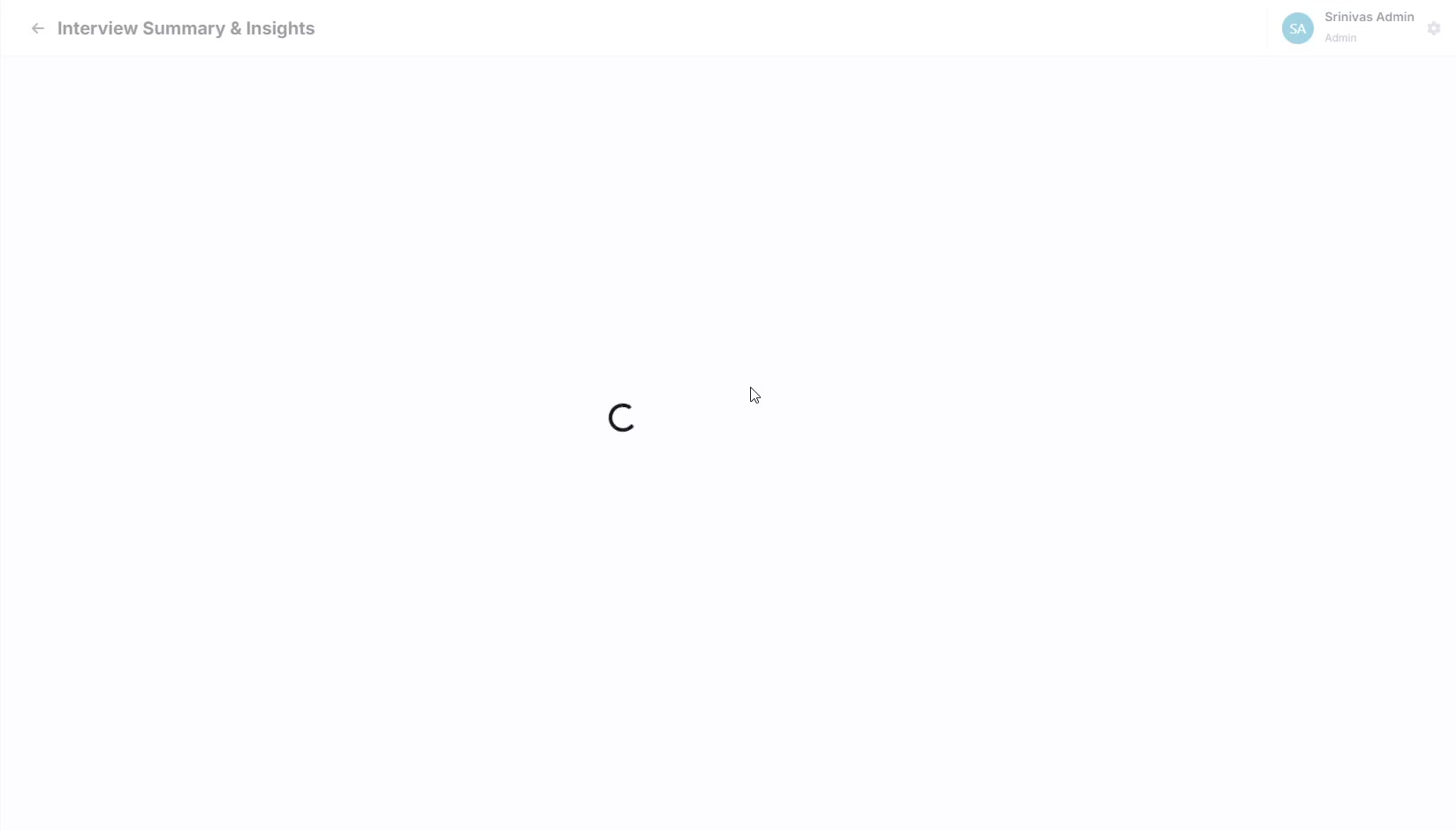 Interview Report & Analytics in action